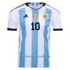 Camiseta de fútbol Argentina 3 Star MARADONA 10 Primera Equipación Mundial 2022 - Hombre